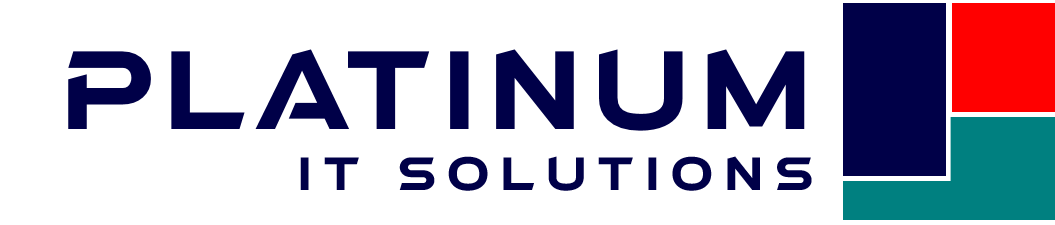 Platinum IT Solutions Logo 2022 dark